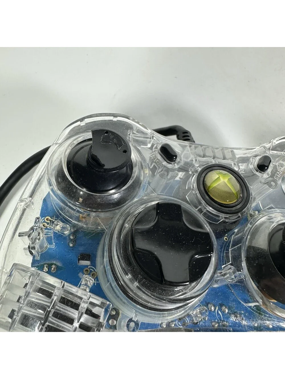 Lot of 4 Wired Video Game Controllers Xbox 360 One Afterglow Rock Candy PowerA
